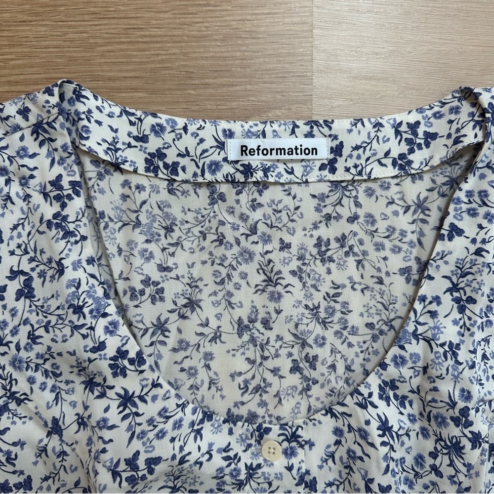 REFORMATION MARGEAUX DRESS - JOHANNA - SIZE 4 - Picture 7 of 11